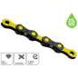 KMC DLC Chain - WAXED | 12-speed - black/yellow