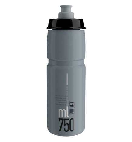 Elite Jet Bike Bottle - 750 ml - black grey