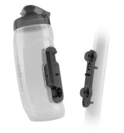 Fidlock Bottle Twist Set 590ml   Bike Base Mount - clear