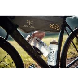 Fidlock Bottle Twist Set 590ml   Bike Base Mount - clear