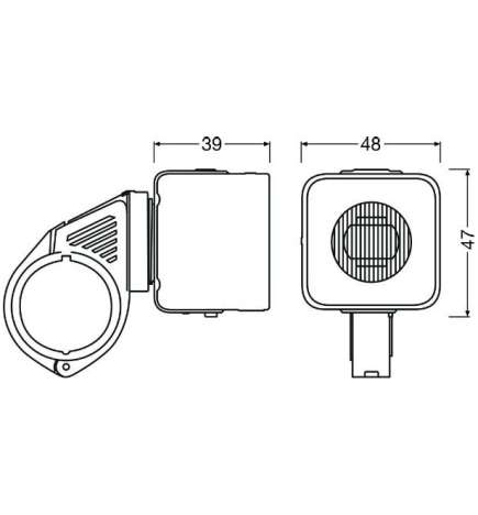 OSRAM LEDsBike Compact 50 Light Set (On Road)