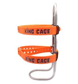 King Cage Manything Cage Solid Rod   Straps - Titanium