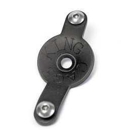 King Cage Top Cap Cage Mount Adaptor for Stems - black