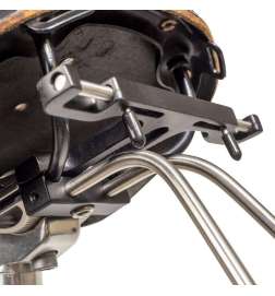Carradice Bagman Quick Release Expedition Saddlebag Rack - silver