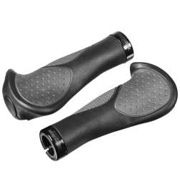 Ergotec Frisco 2 Silicone Poignées - noir gris