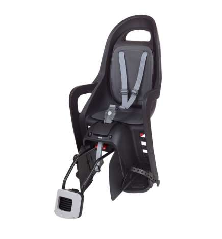 Polisport Groovy RS Plus Child Bike Seat for Frame - black dark grey