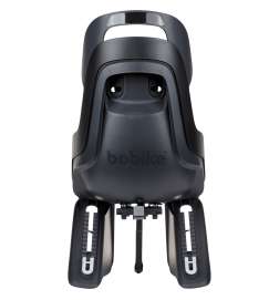 Bobike GO MIK HD Silla Bicicleta Bebé - fijación del portaequipajes - Urban Black