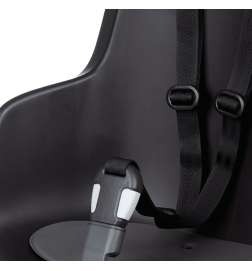 Bobike GO MIK HD Silla Bicicleta Bebé - fijación del portaequipajes - Urban Black