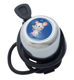 Liix Sonnette - Scooter Bell - Dancing Mouse Chrome