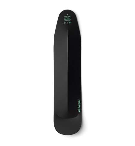 Ass Savers BroTector Aleta Guardabarros Trasero - Regular Black