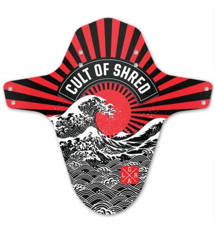 Loose Riders Mudguard - Rising Sun