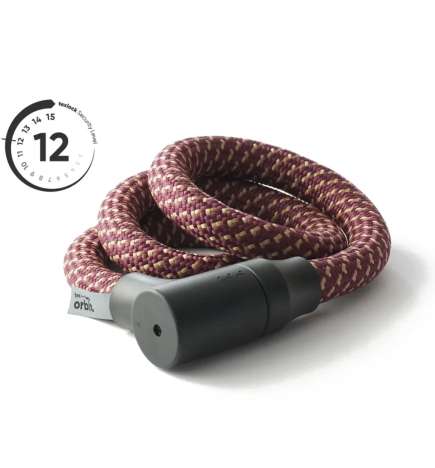 tex-lock orbit Cable Lock - 120cm - chateau red