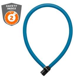 AXA Resolute 6 60 60cm Kabelschloss - petrol blue