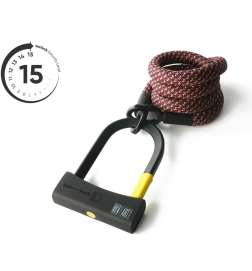tex-lock eyelet incl. D-lock - 160cm - chateau red