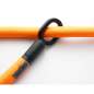 tex-lock eyelet inclusa catena con lucchetto a u U/X-lock - 100cm - acid orange