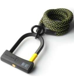 tex-lock eyelet sisältää D-lock-U-lukon - 120cm - stardust