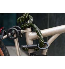 tex-lock eyelet sisältää D-lock-U-lukon - 120cm - stardust