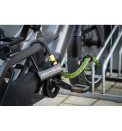 tex-lock eyelet sisältää D-lock-U-lukon - 120cm - stardust