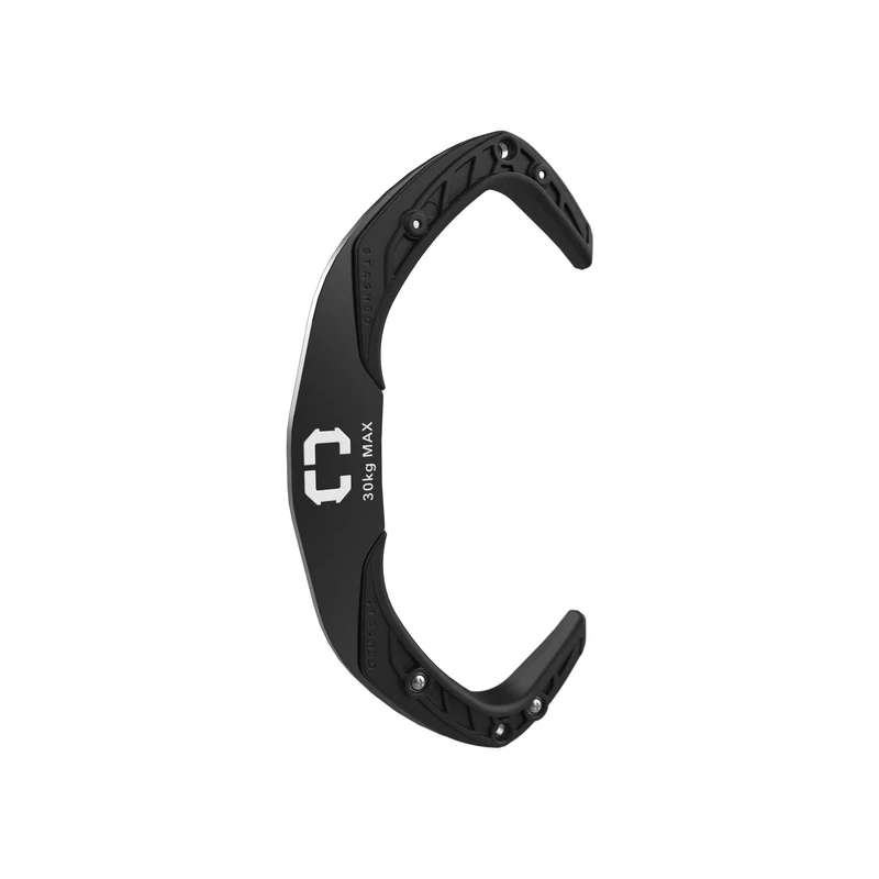 Stashed Double Hook - black