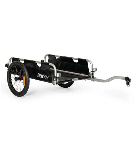 Burley Flatbed Transportkar - zwart