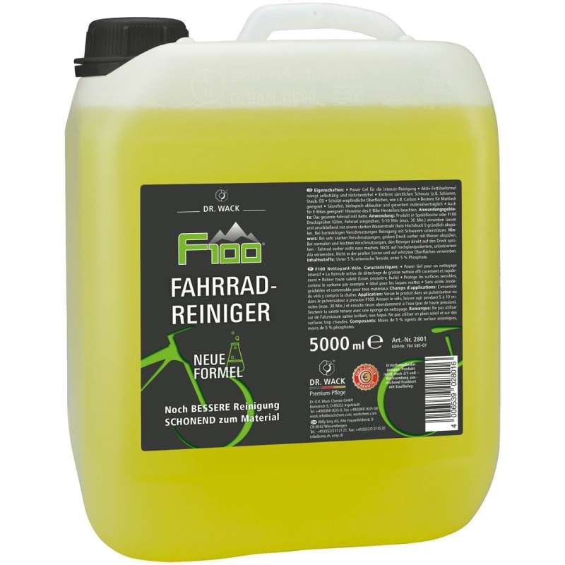 Dr. Wack F100 Bike Cleaner - 5 Liter Canister