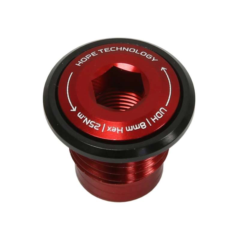 Hope Thru Axle Retention Bolt | UDH - red