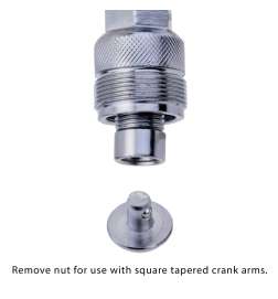 Birzman Crank Puller for Square Tapered, ISIS and Octalink - silver
