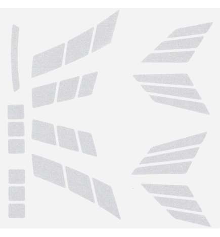 ABUS Reflektor-Aufkleber-Set - URBAN-I 4.0
