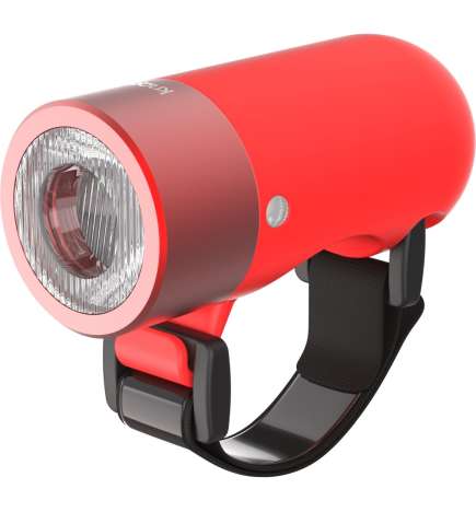 Knog Plug Bike Front Light - 140 Lumen - red