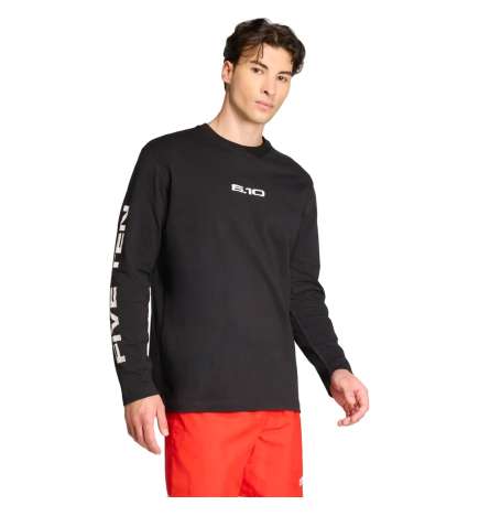 Five Ten Logo Pitkähihainen kauluspaita Miehet - Black