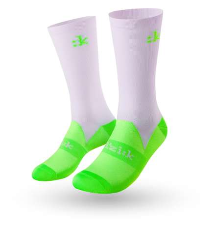 Fizik Performance Road Socks - lilac neon green
