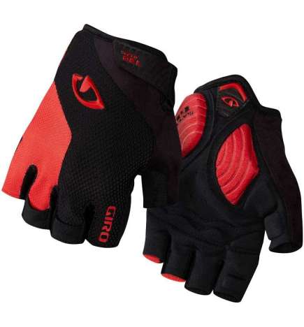 Giro Strade Dure Supergel Handschuhe Herren - black bright red