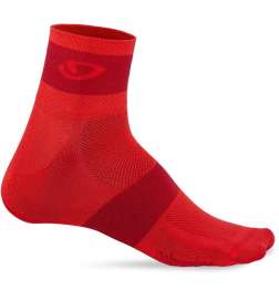 Giro Comp Racer Socks - bright red dark red