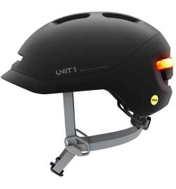 UNIT 1 NEON Mips Älykäs kypärä - Charcoal Black