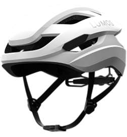 Lumos Ultra Fly Helmet   Firefly Helmet Light - Phantom White