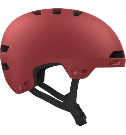 Lazer Maze Jr KinetiCore Kinderhelm - matte ruby red