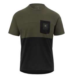 Giro Ride LT Jersey Shirt Heren - trail green black