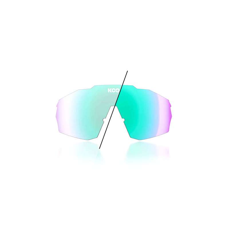 KOO Alibi wymienne szkła - Large | Photochromic Green Mirror