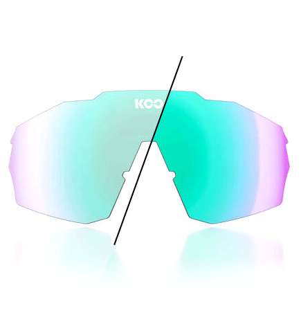 KOO Alibi Spare Lense - Large | Photochromic Green Mirror