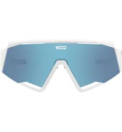 KOO Spectro Photocromic Sunglasses - White - Turquoise Mirror