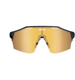 KOO Alibi Aurinkolasit - Regular | Black Matt - Gold Mirror