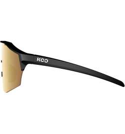 KOO Alibi Okulary przeciwsłoneczne - Regular | Black Matt - Gold Mirror