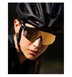 KOO Alibi Okulary przeciwsłoneczne - Regular | Black Matt - Gold Mirror