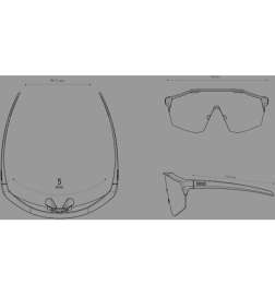 KOO Alibi Gafas de sol - Regular | Black Matt - Gold Mirror