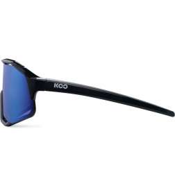 KOO Demos Sunglasses - Black - Blue Sky Mirror