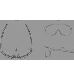 KOO Demos Sunglasses - Black - Blue Sky Mirror