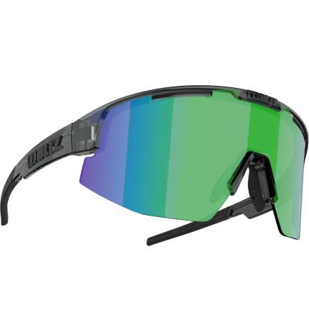 Bliz Matrix Lunettes - Crystal Black - Brown Green Multi