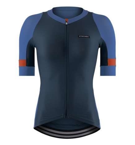 Etxeondo Mendia Short Sleeve Jersey Women - Blue Orange