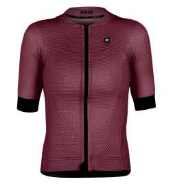 Biehler Signature³ Mesh Shirt Dames - dark berry