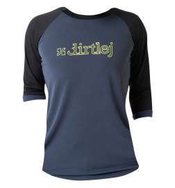 Dirtlej Mountee 3 4 Jersey Men - steelblue lime